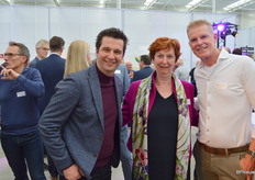 Rene van Dop van Vilosa, Annie Beekenkamp van de Beekenkamp Group en Rob Olsthoorn van OK Plant